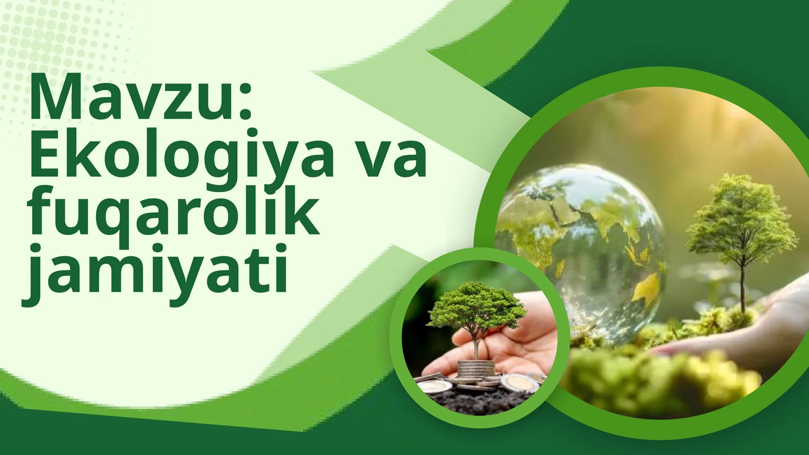 Ekologiya va fuqarolik jamiyati