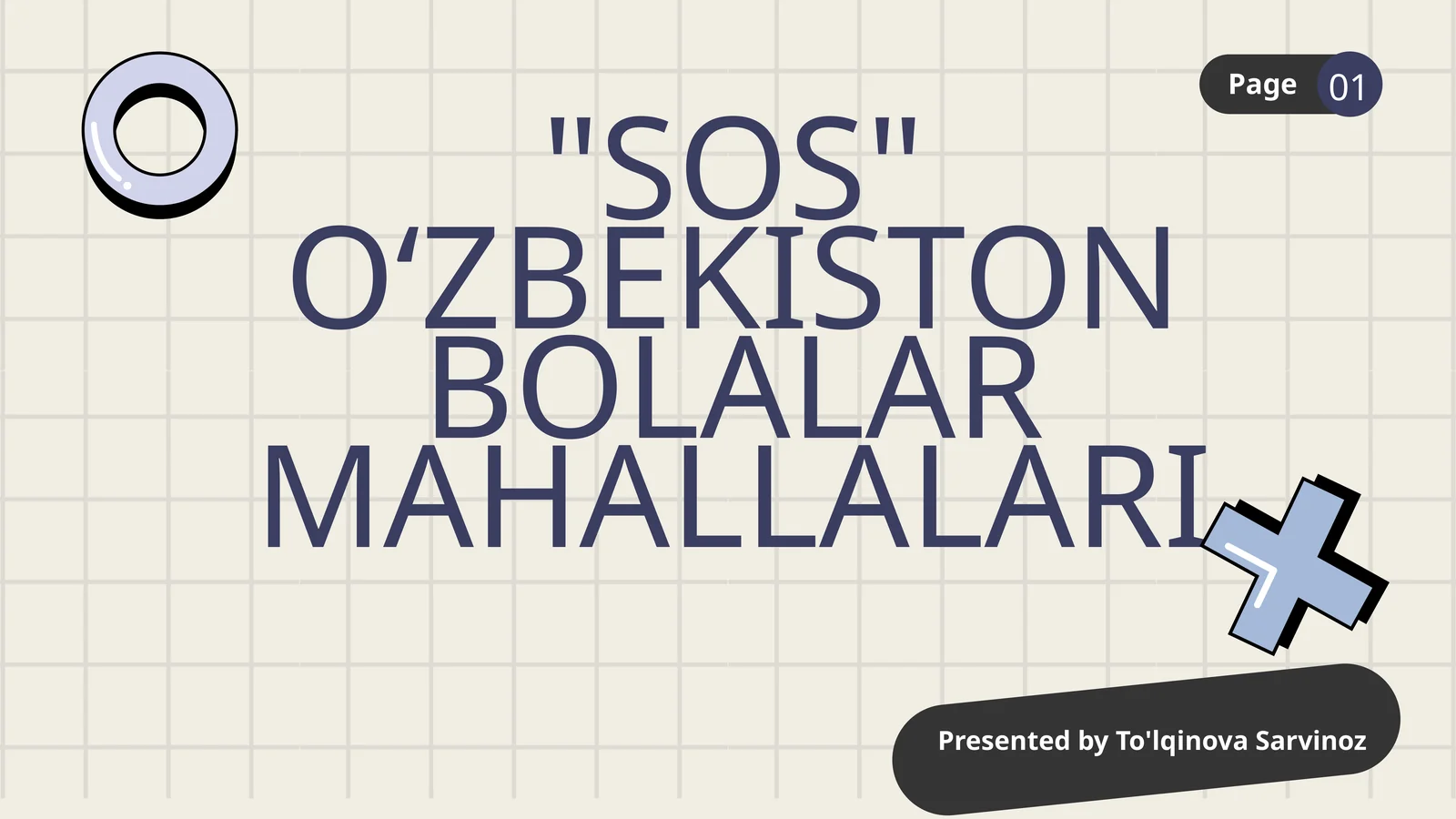 SOS OʻZBEKISTON BOLALAR MAHALLALARI