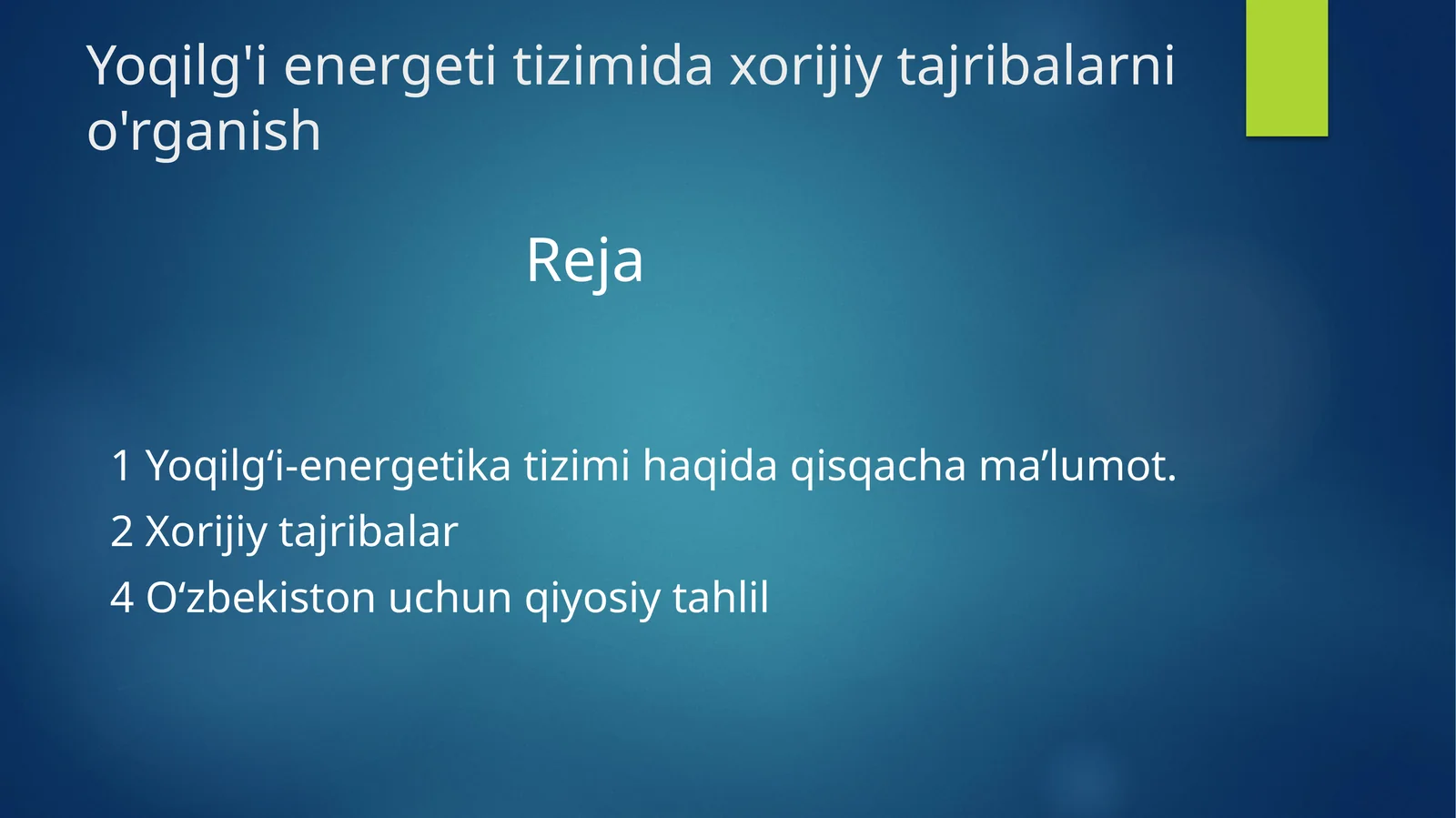 Yoqilg'i-energetikatizimi