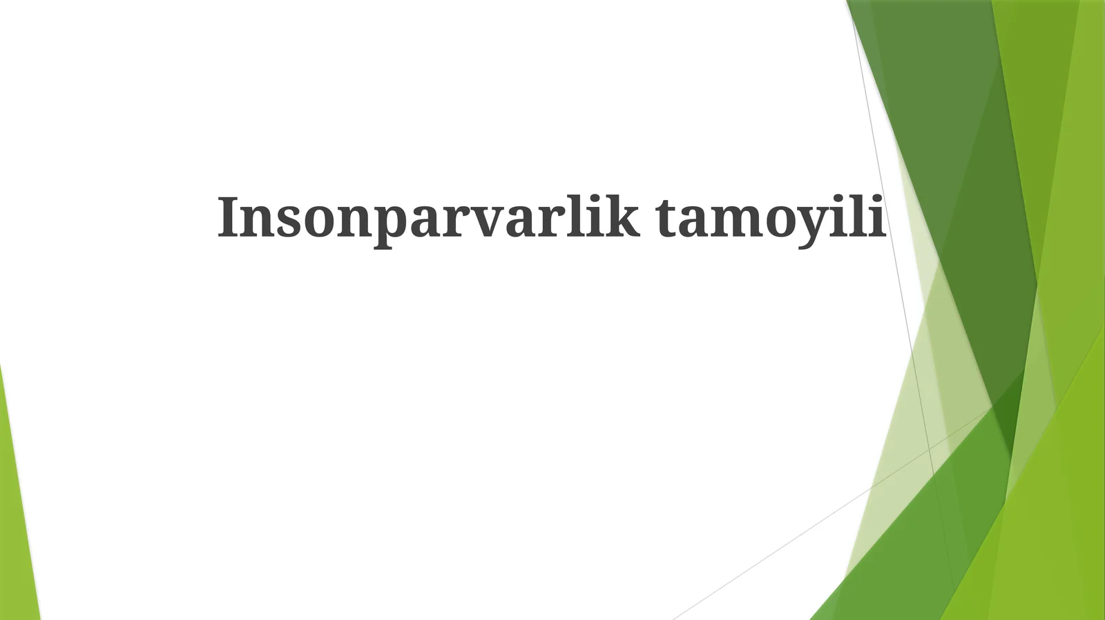Insonparvarliktamoyili