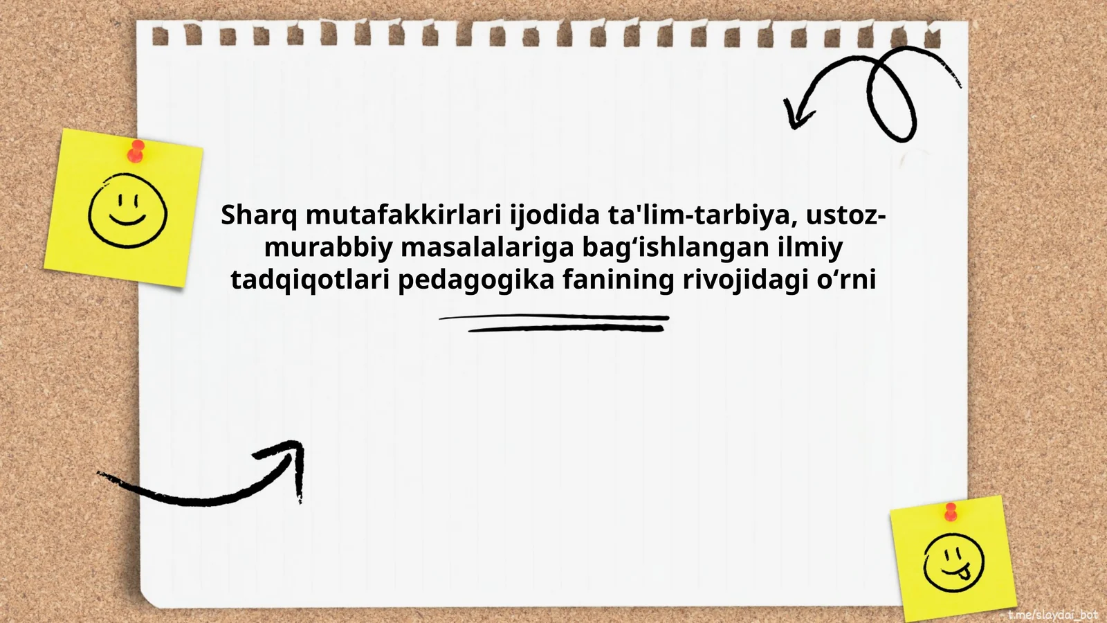 Sharq mutafakkirlari ijodida ta'lim-tarbiya, ustoz-murabbiy masalalariga bagʻishlangan ilmiy tadqiqotlari pedagogika fanining rivojidagi oʻrni