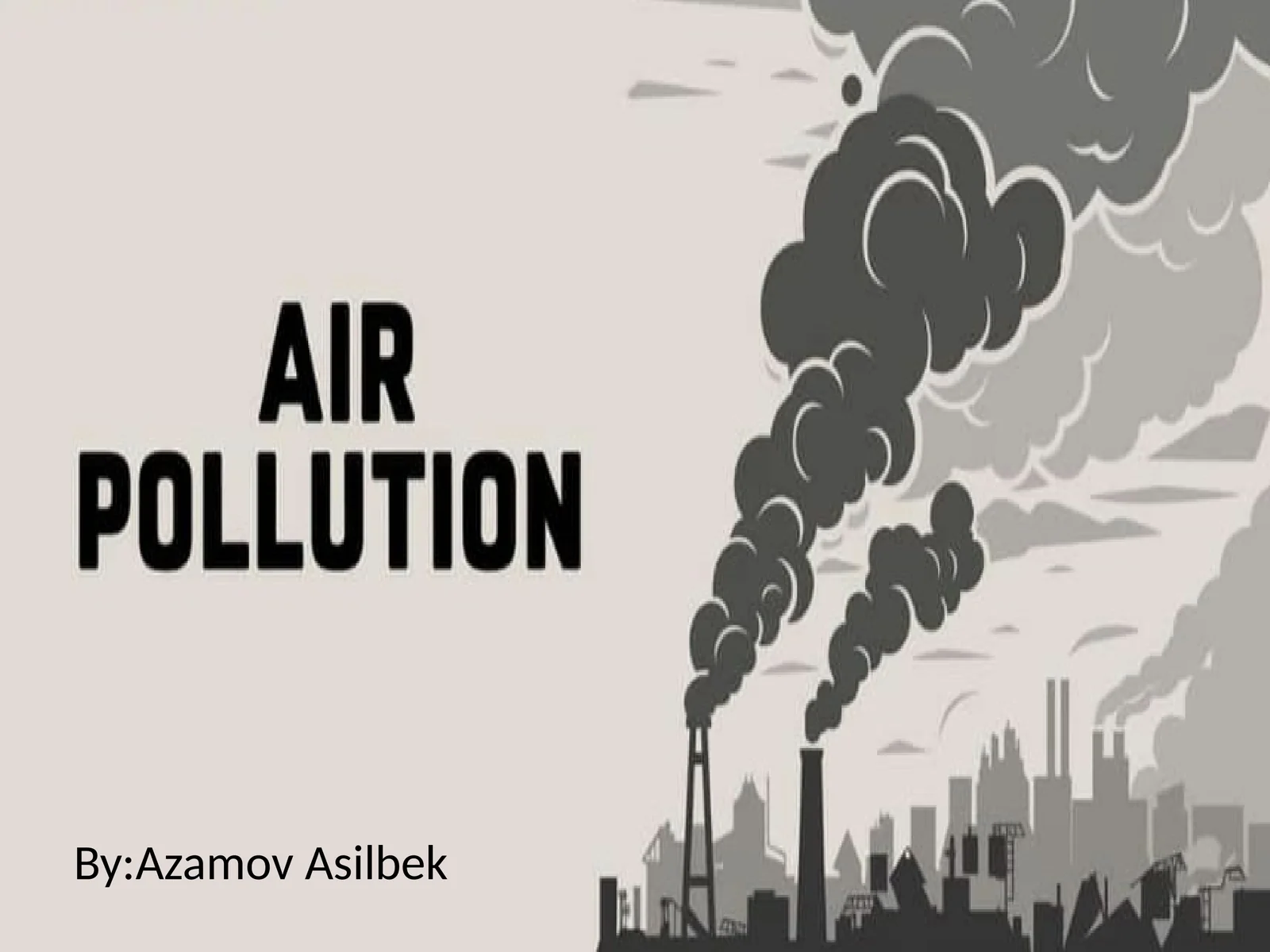 Understanding air pollution