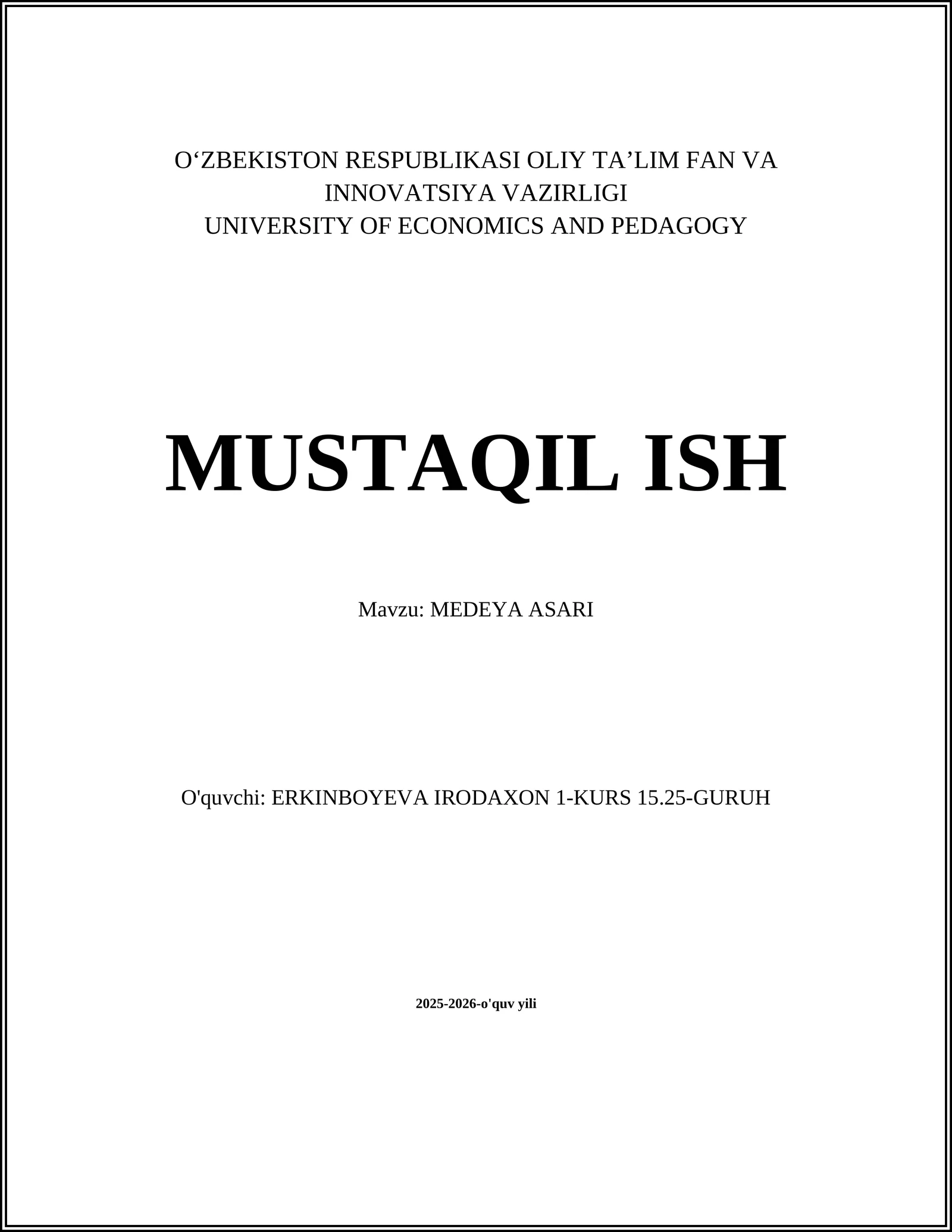 MEDEYA ASARI