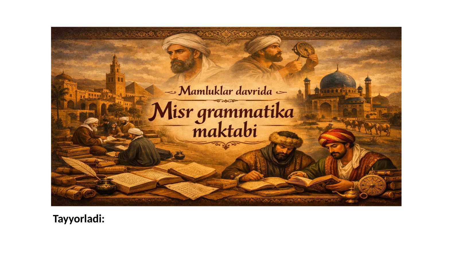 Mamluklar davridagi ilmiy-madaniy muhit