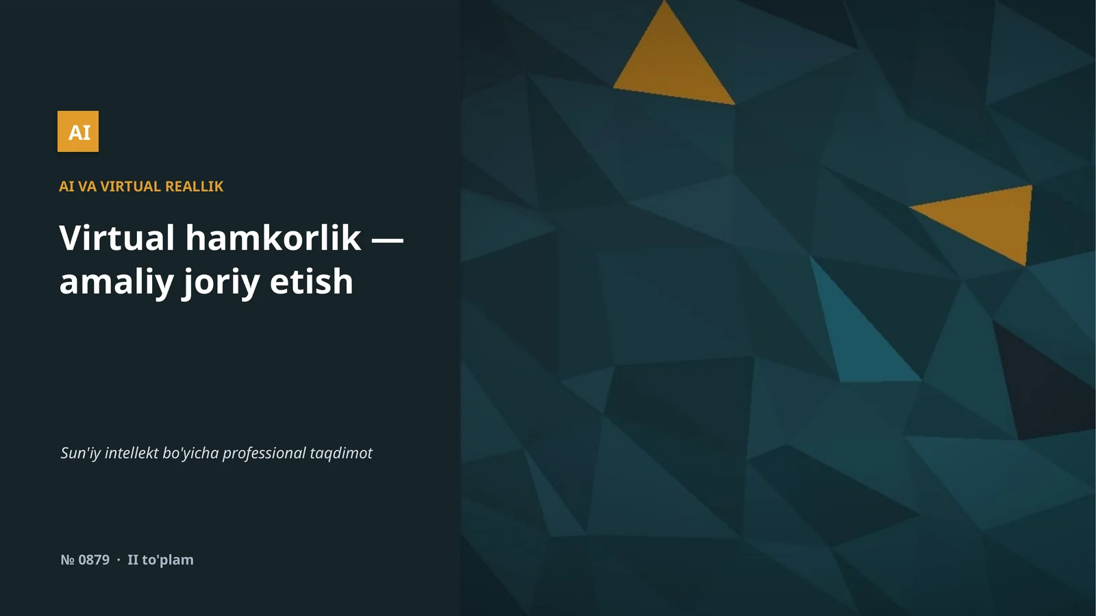 AI VA VIRTUAL REALLIK