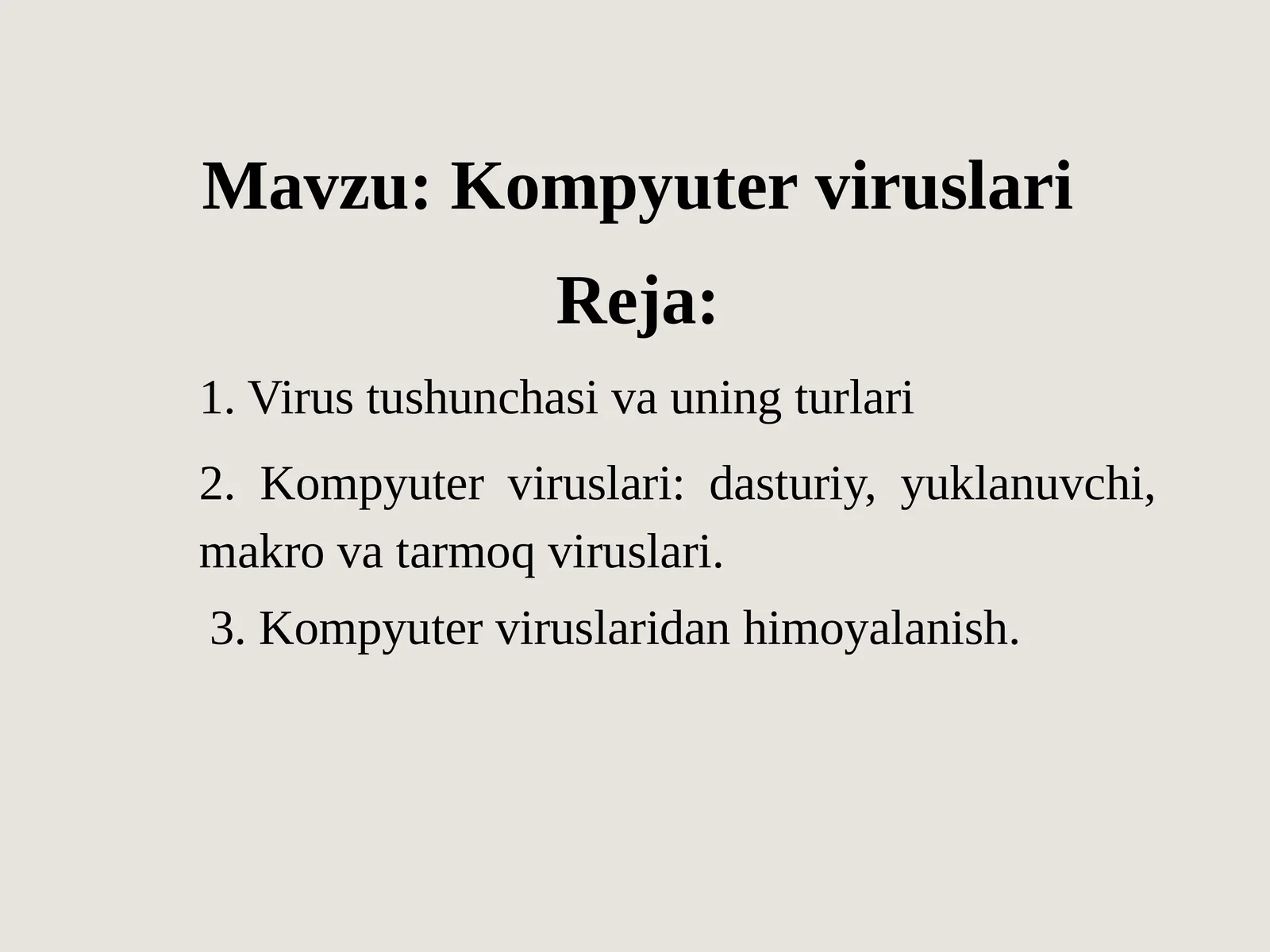 Kompyuter viruslari