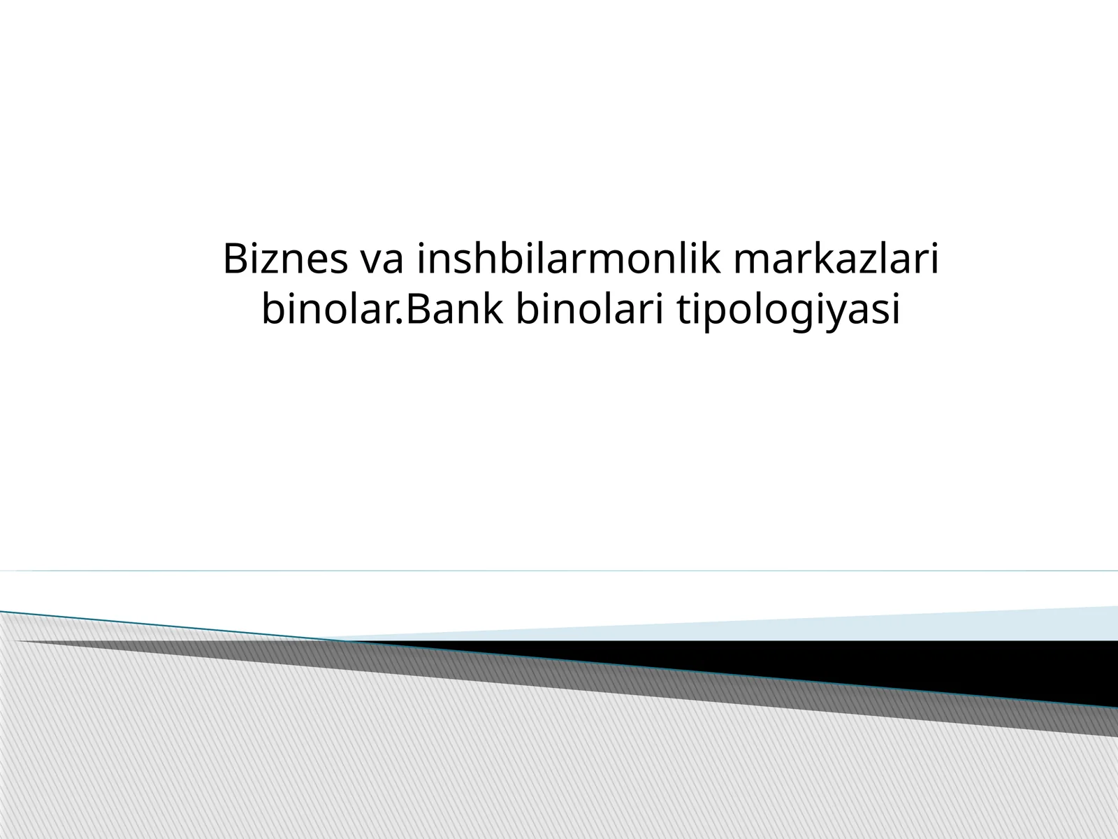 Bank binolari