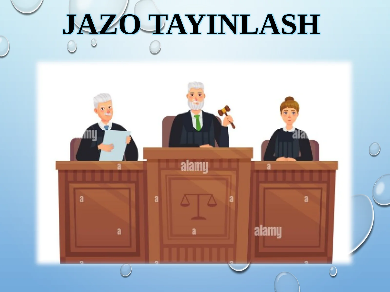 Jazo tayinlash
