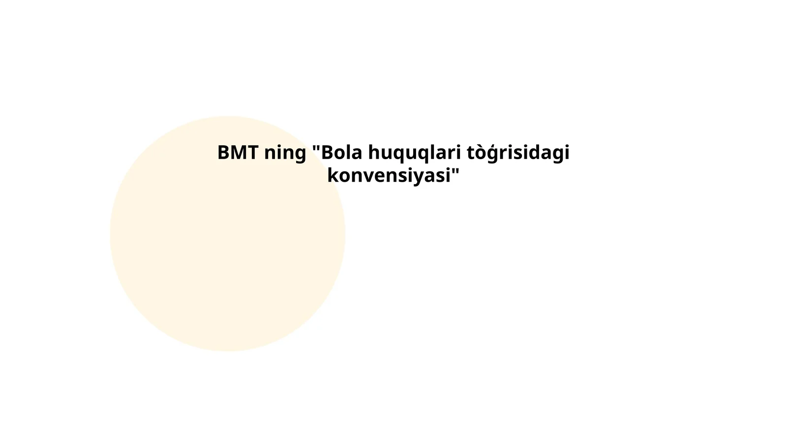 Bola huquqlari tòģrisidagi konvensiyasi