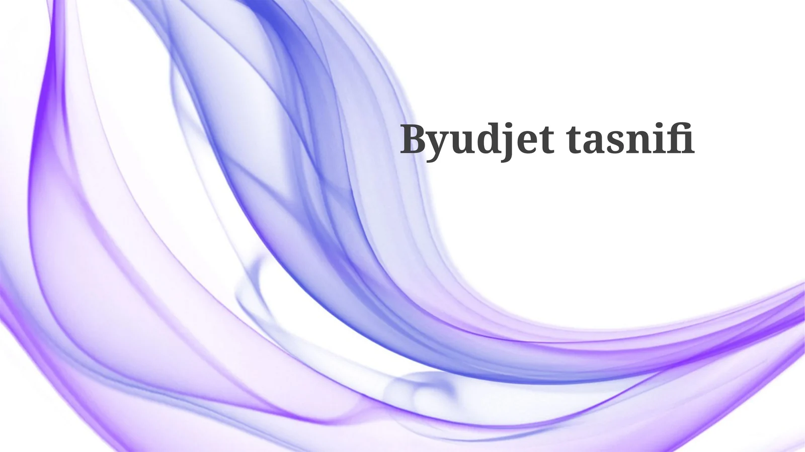 Byudjet nazorati va tahlili