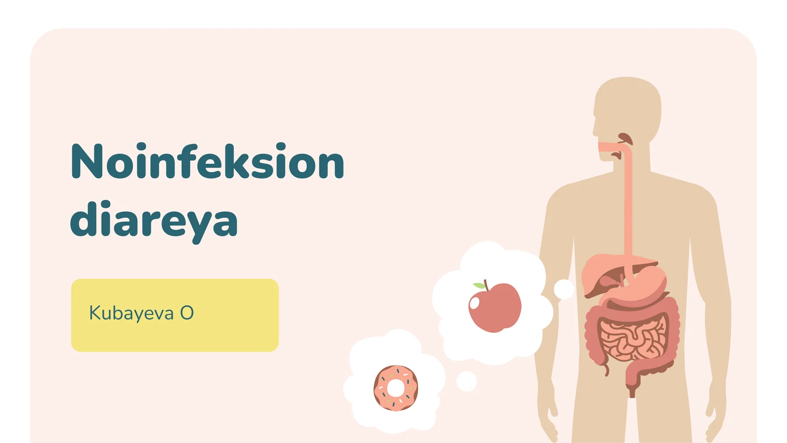 Noinfeksion diareya