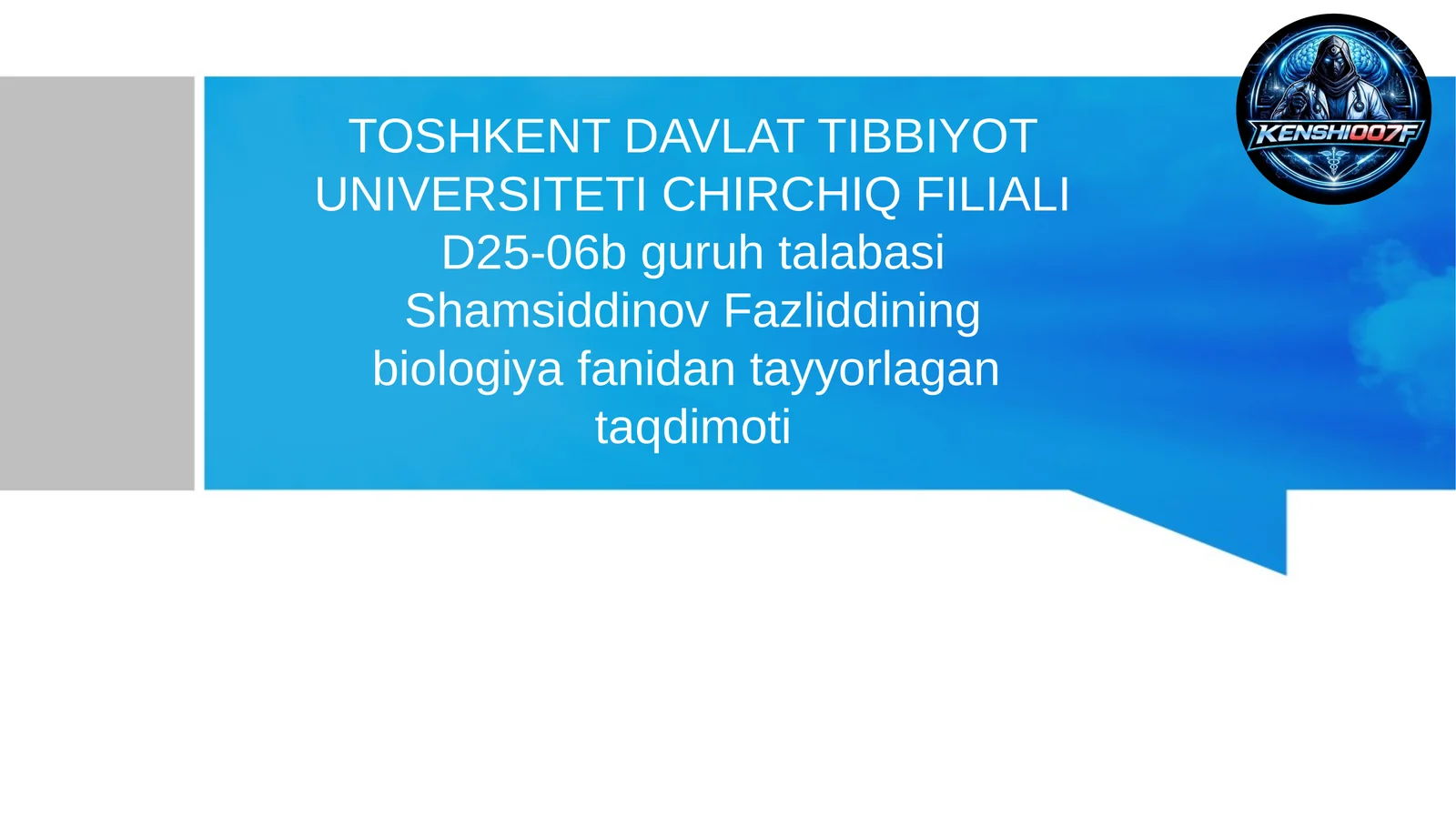 Organizmlarning postembrional rivojlanishi.
