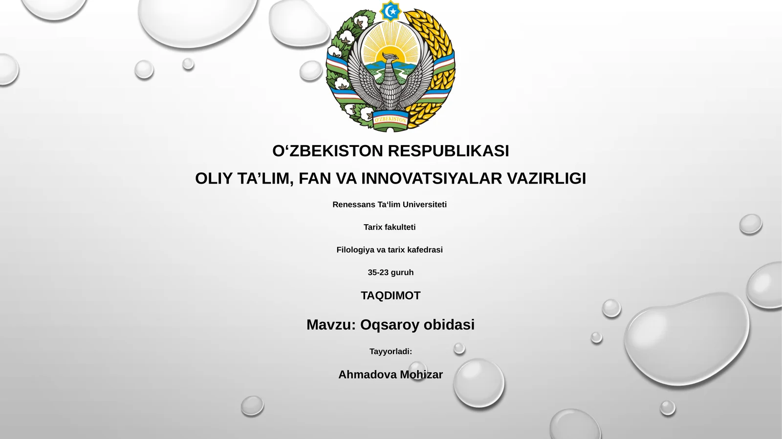 Oqsaroy obidasi