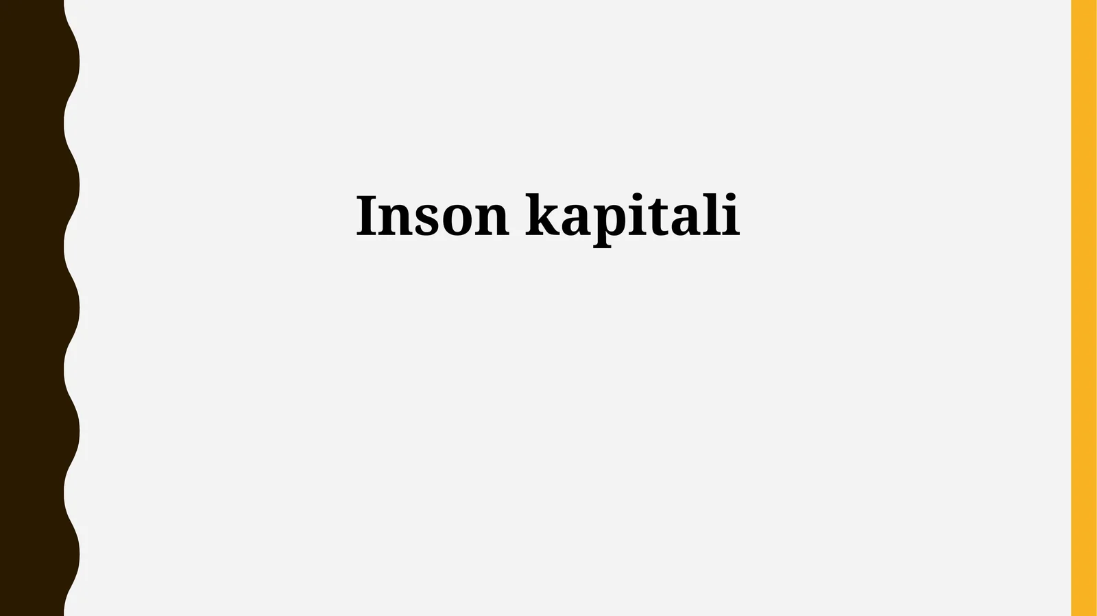 Inson kapitali