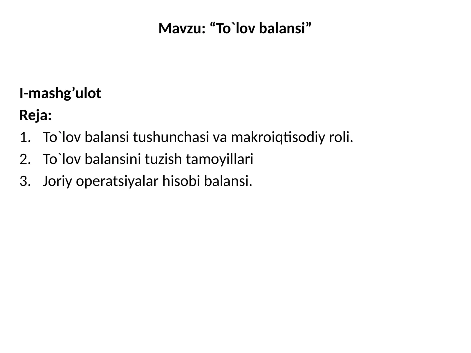 To`lovbalansi