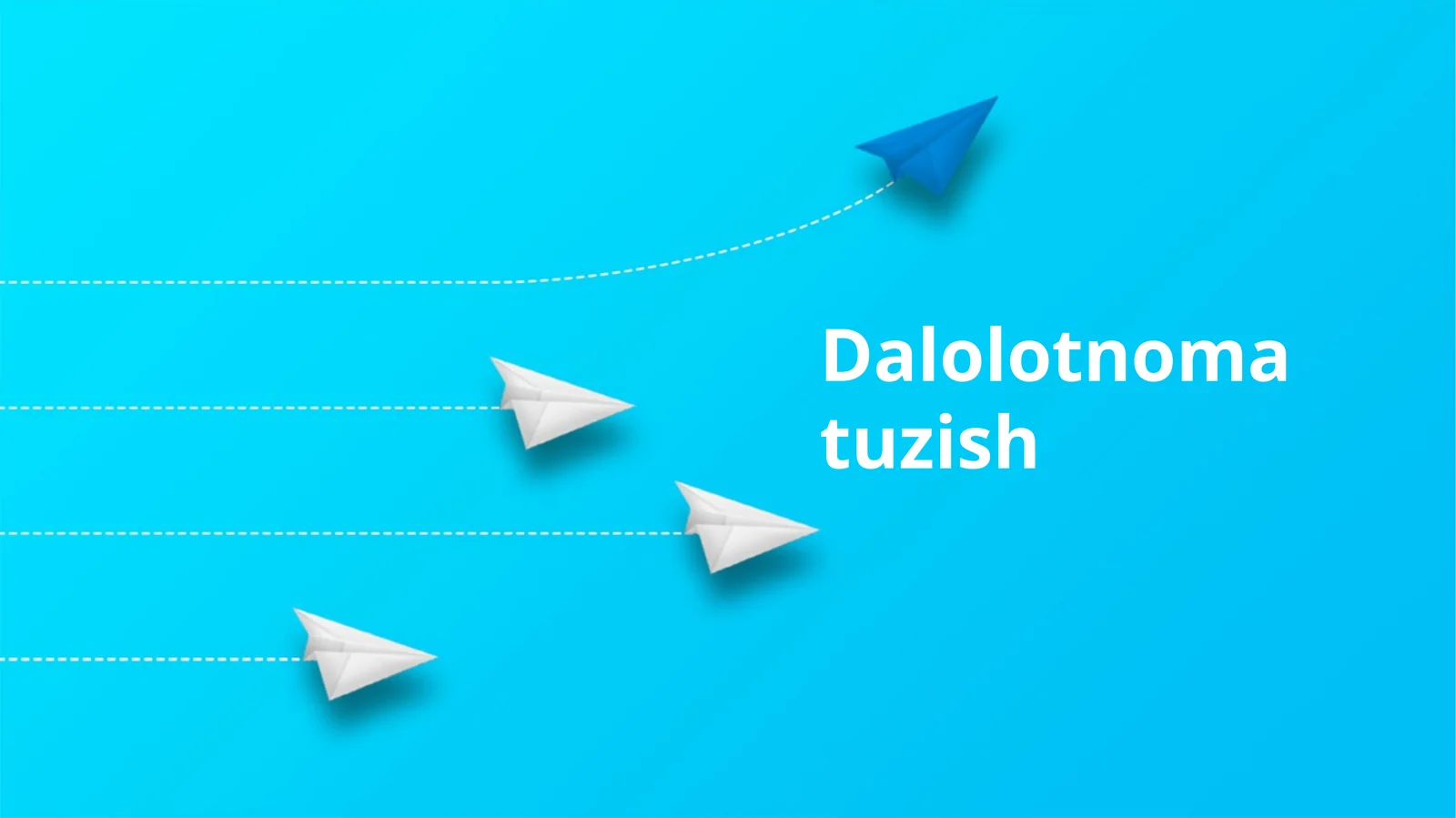 Dalolotnoma tuzish