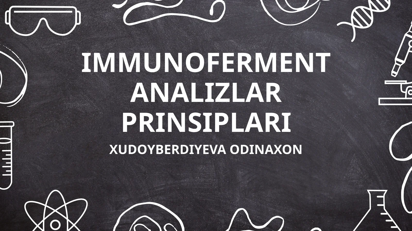 IMMUNOFERMENT ANALIZLAR PRINSIPLARI