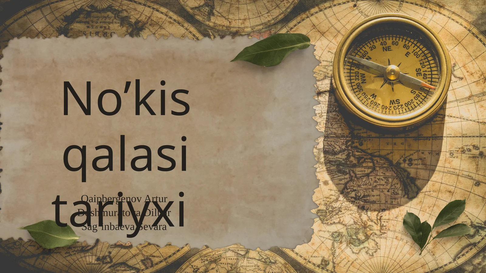 No’kis qalasi tariyxi