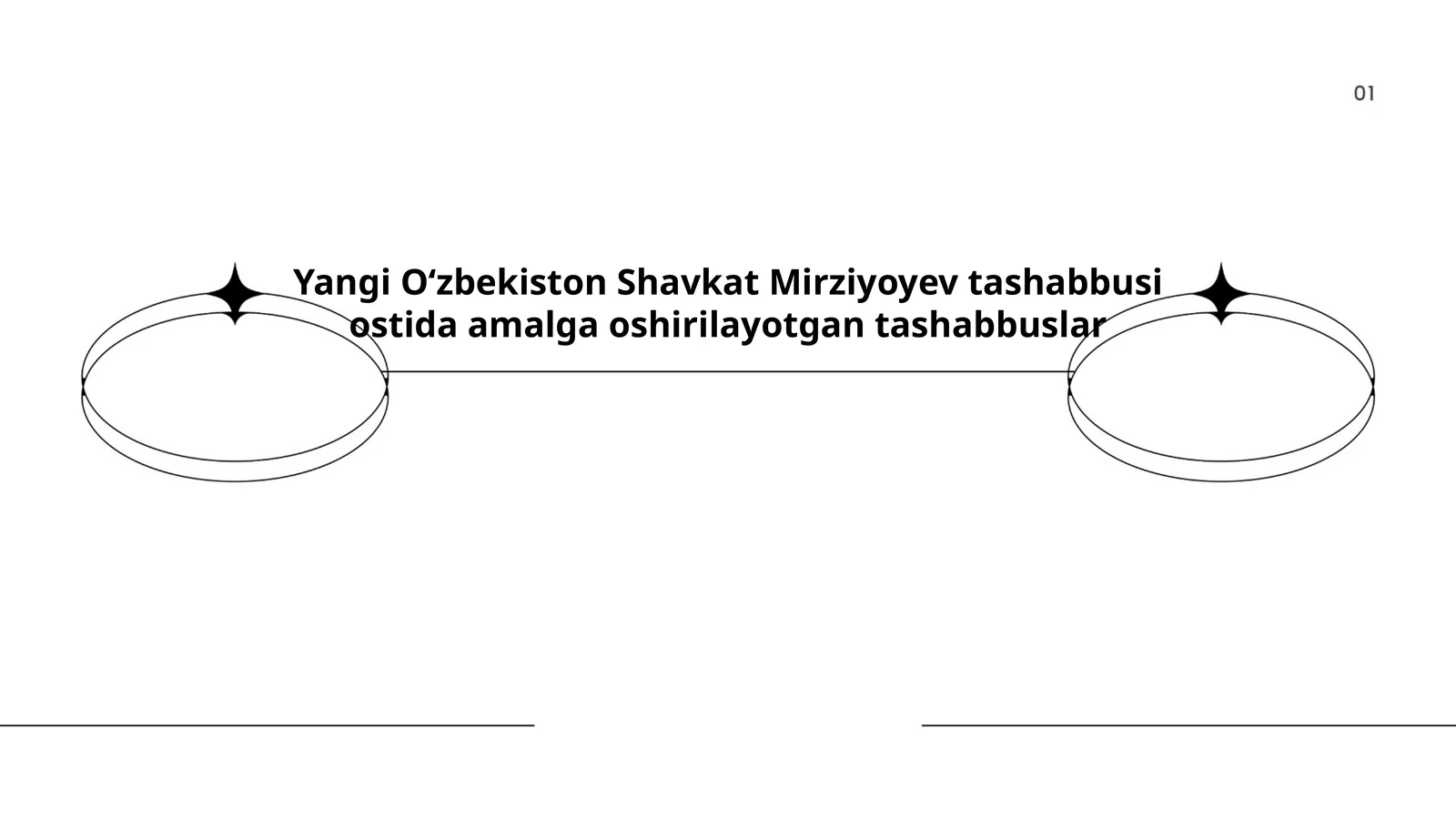 Yangi Oʻzbekiston Shavkat Mirziyoyev tashabbusi ostida amalga oshirilayotgan tashabbuslar