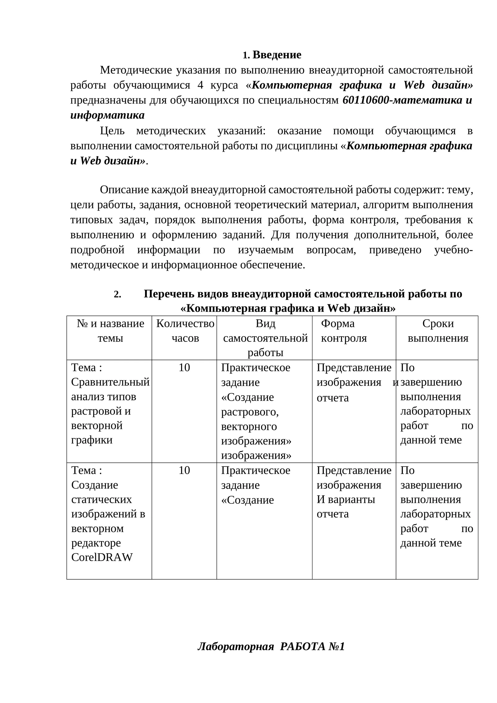 Компьютерная графика и Web дизайн