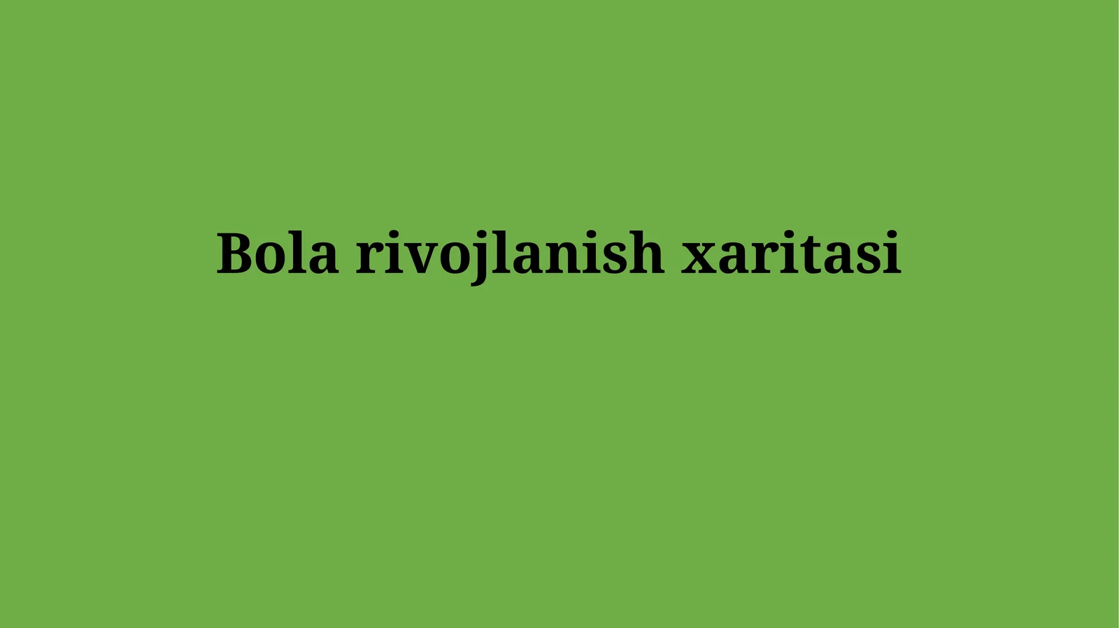 Bolarivojlanishxaritasi