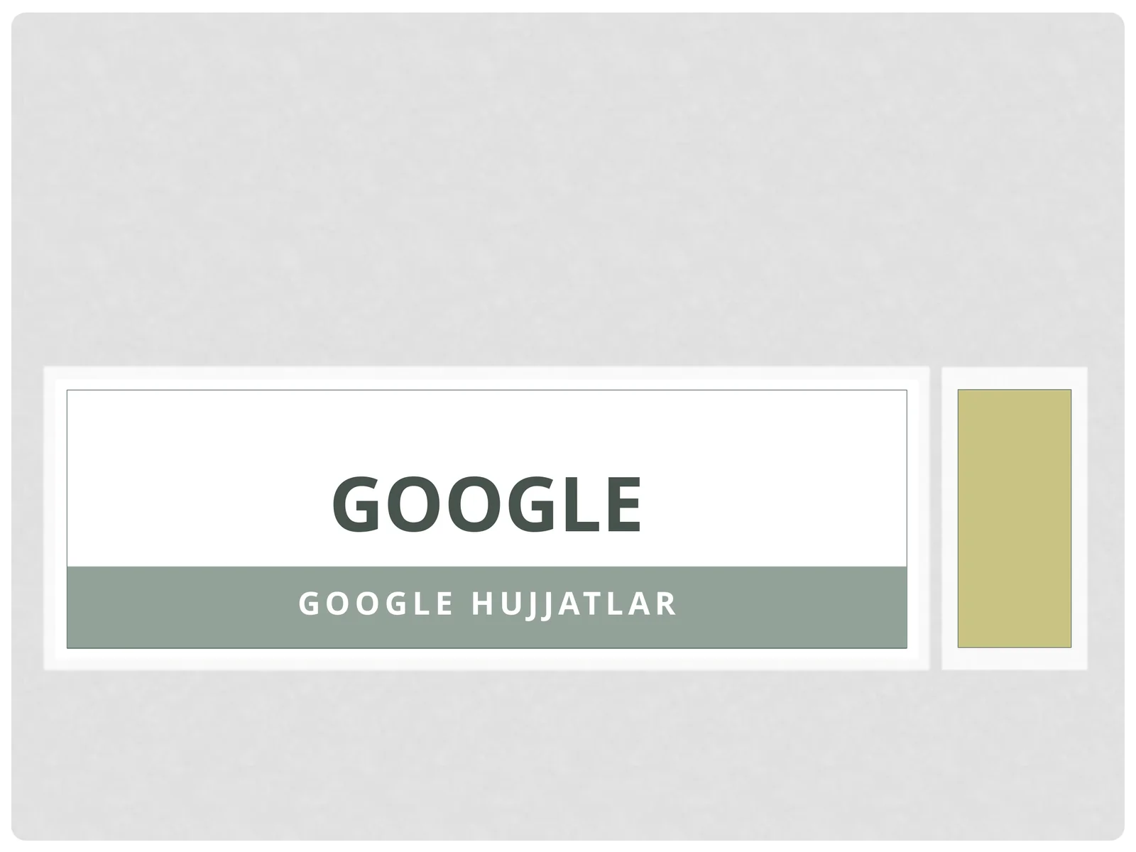 Googlehujjatlar