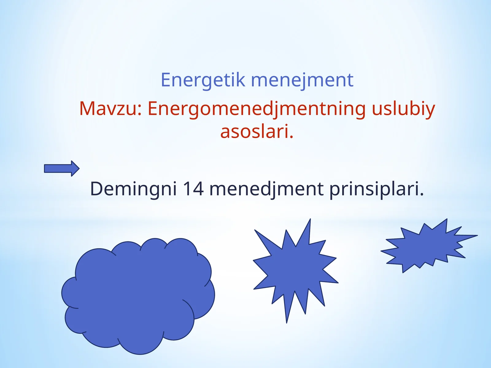 Energomenedjmentning uslubiy asoslari
