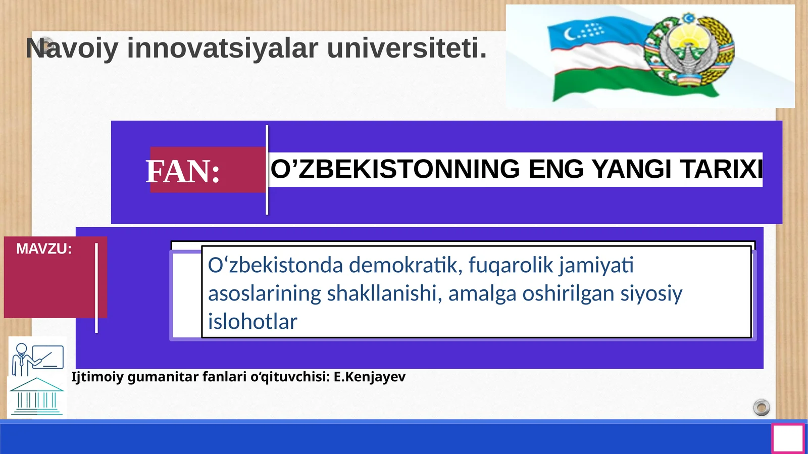 O‘ZBEKISTONNING ENGINYGITARIXI