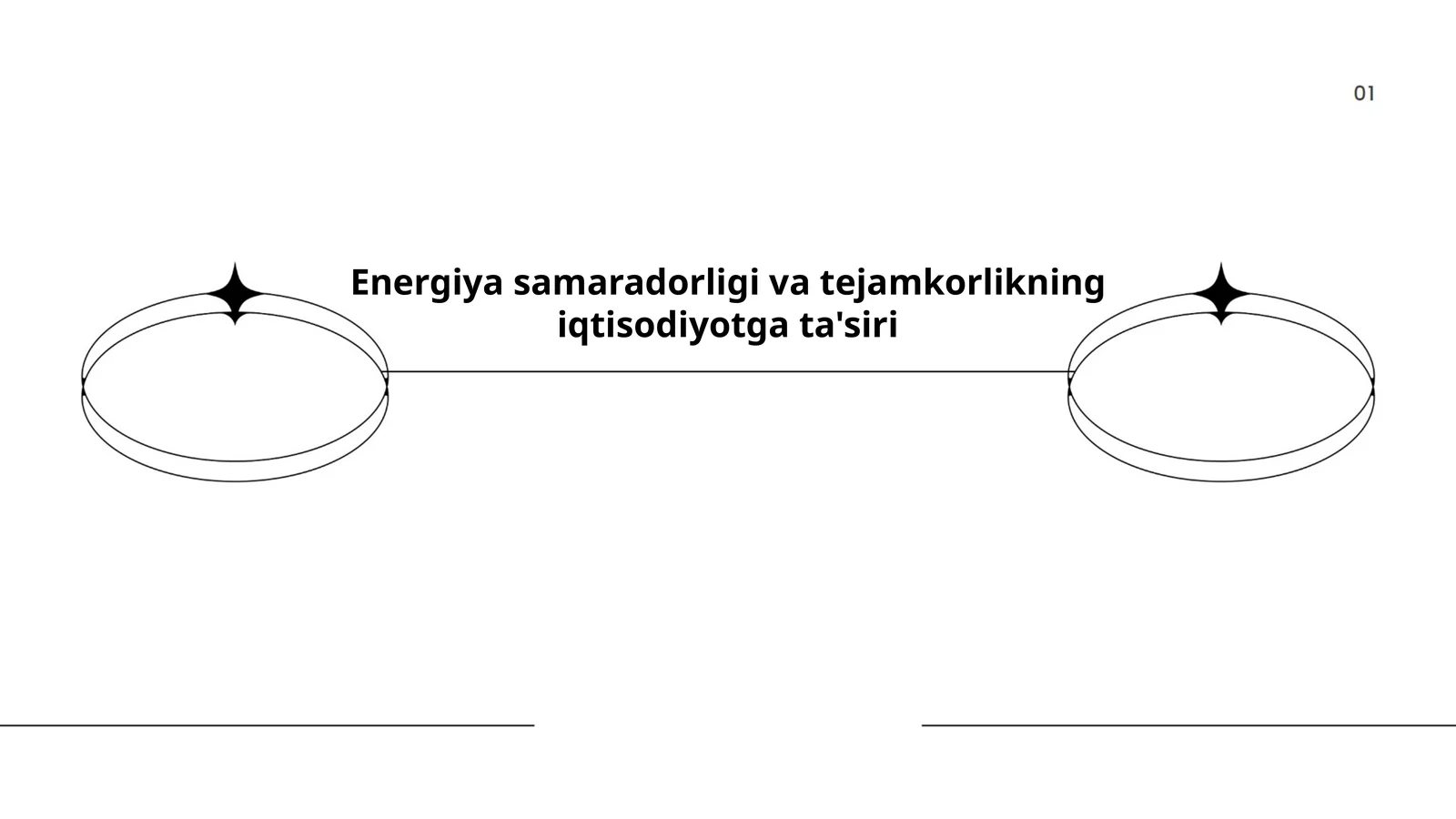 Energiya samaradorligi va tejamkorlikning iqtisodiyotga ta'siri