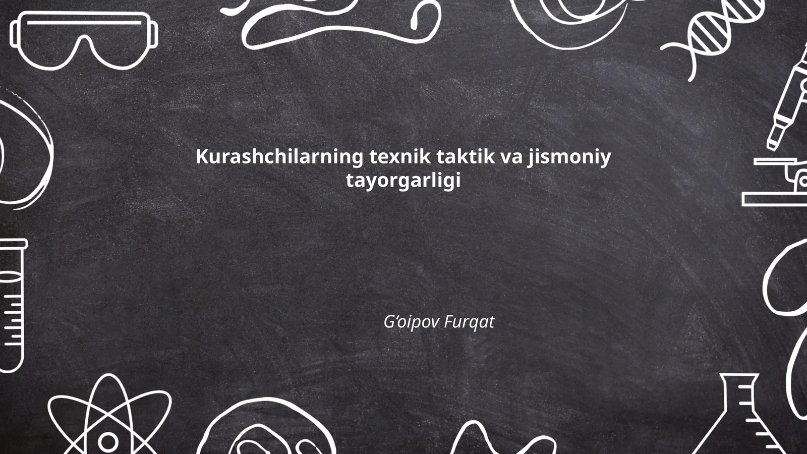 Kurashchilarning texnik taktik va jismoniy tayorgarligi