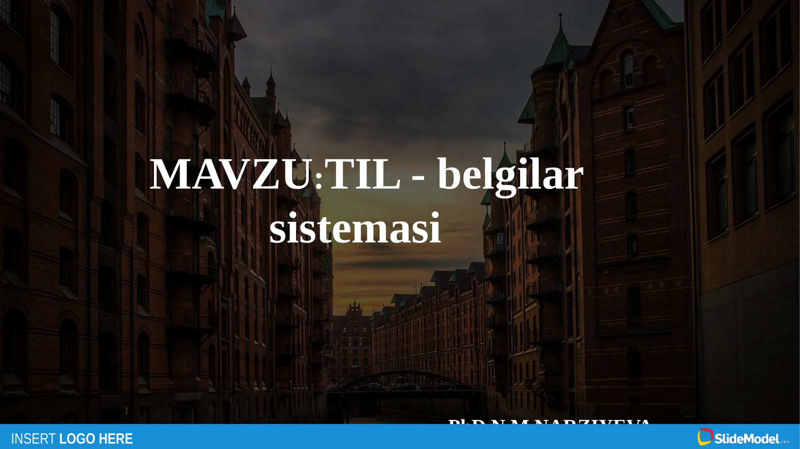 TIL - belgilar sistemasi
