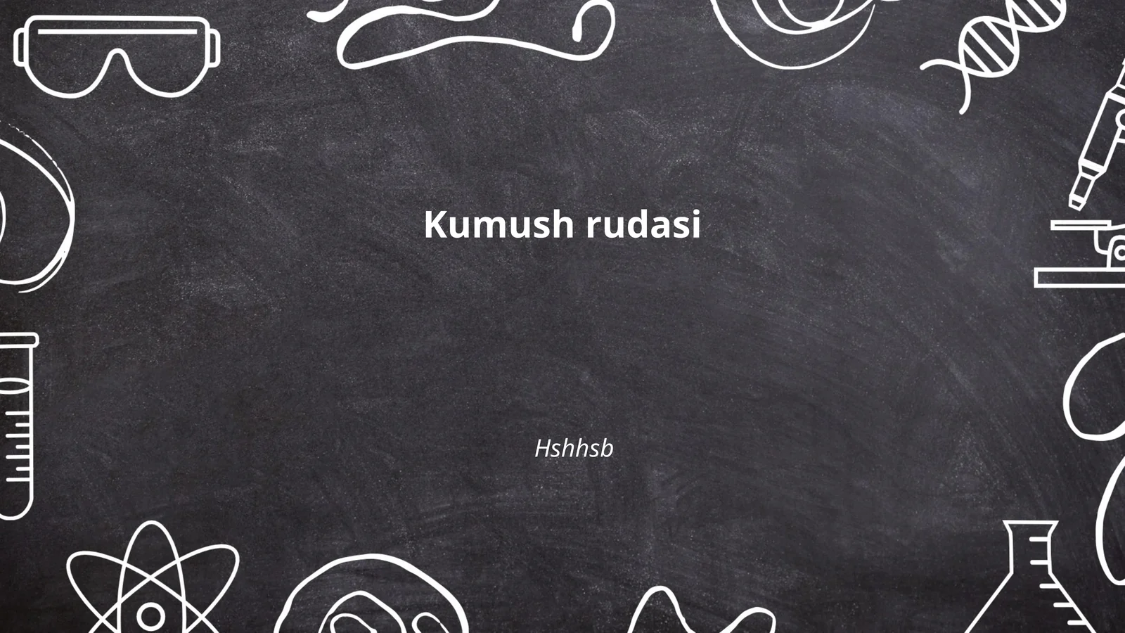 Kumush rudasi
