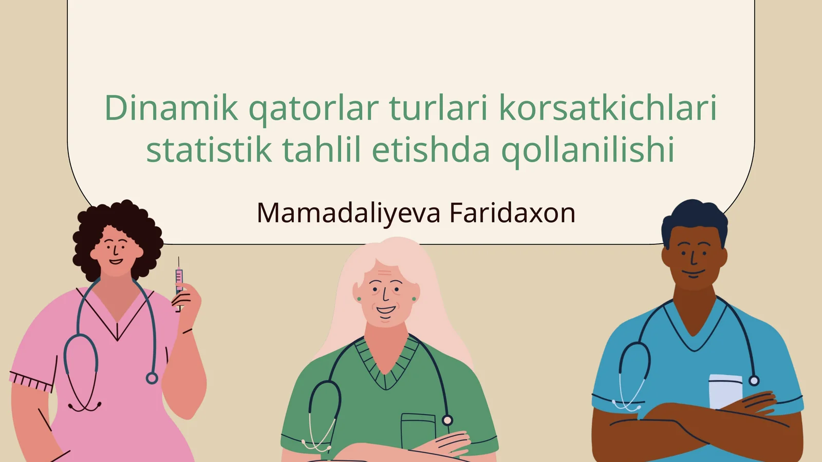 Dinamik qatorlar turlari korsatkichlari statistik tahlil etishda qollanilishi