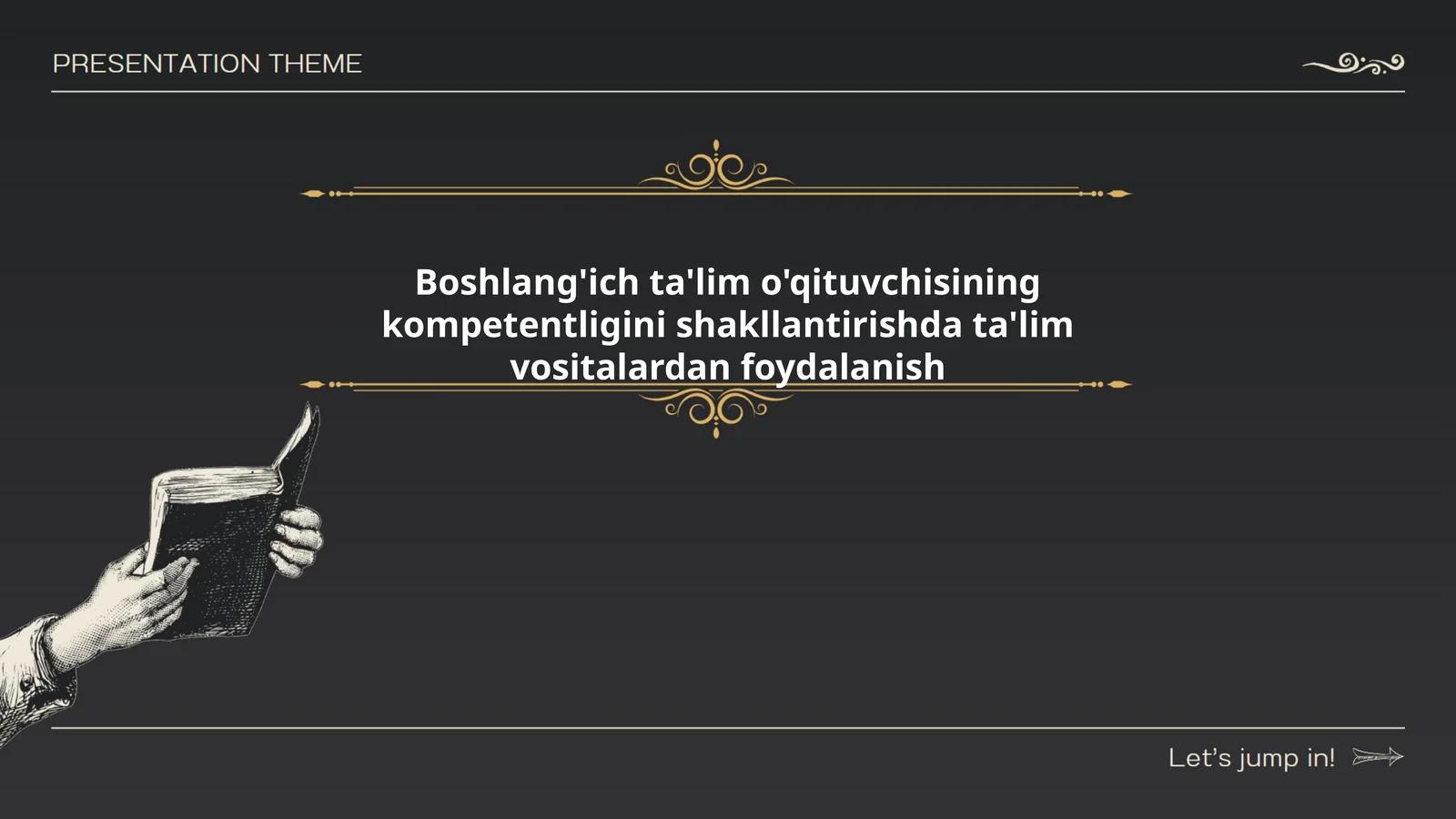 Boshlang'ich ta'limda multimedia vositalaridan foydalanish