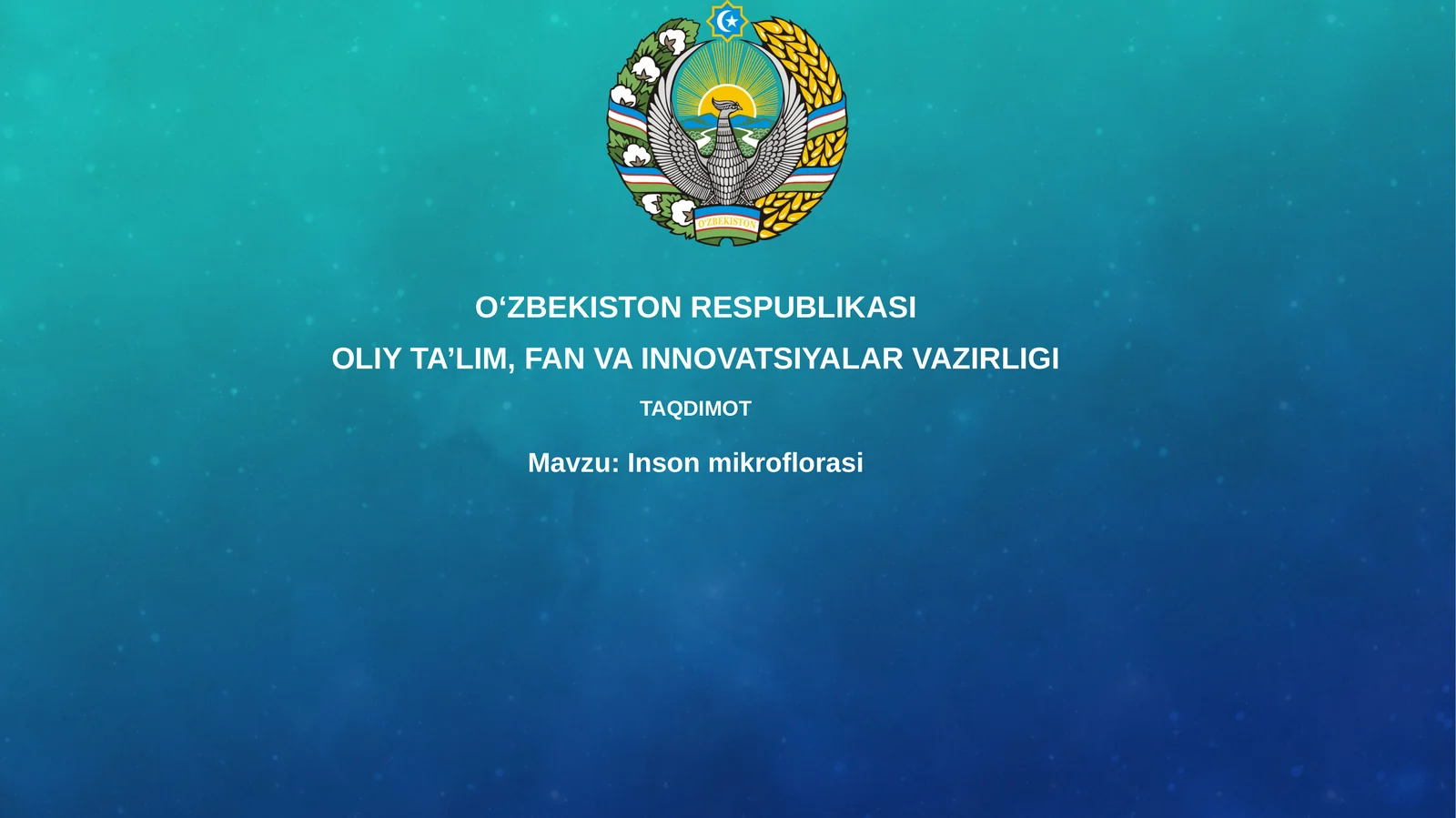 Inson mikroflorasi