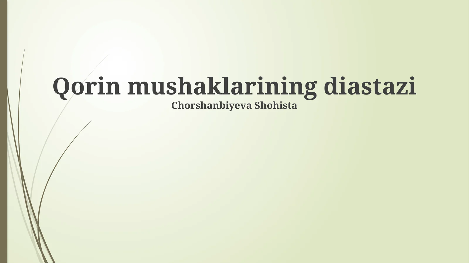 Diastaz Rektus Abdominalisini aniqlash va diagnostika qilish