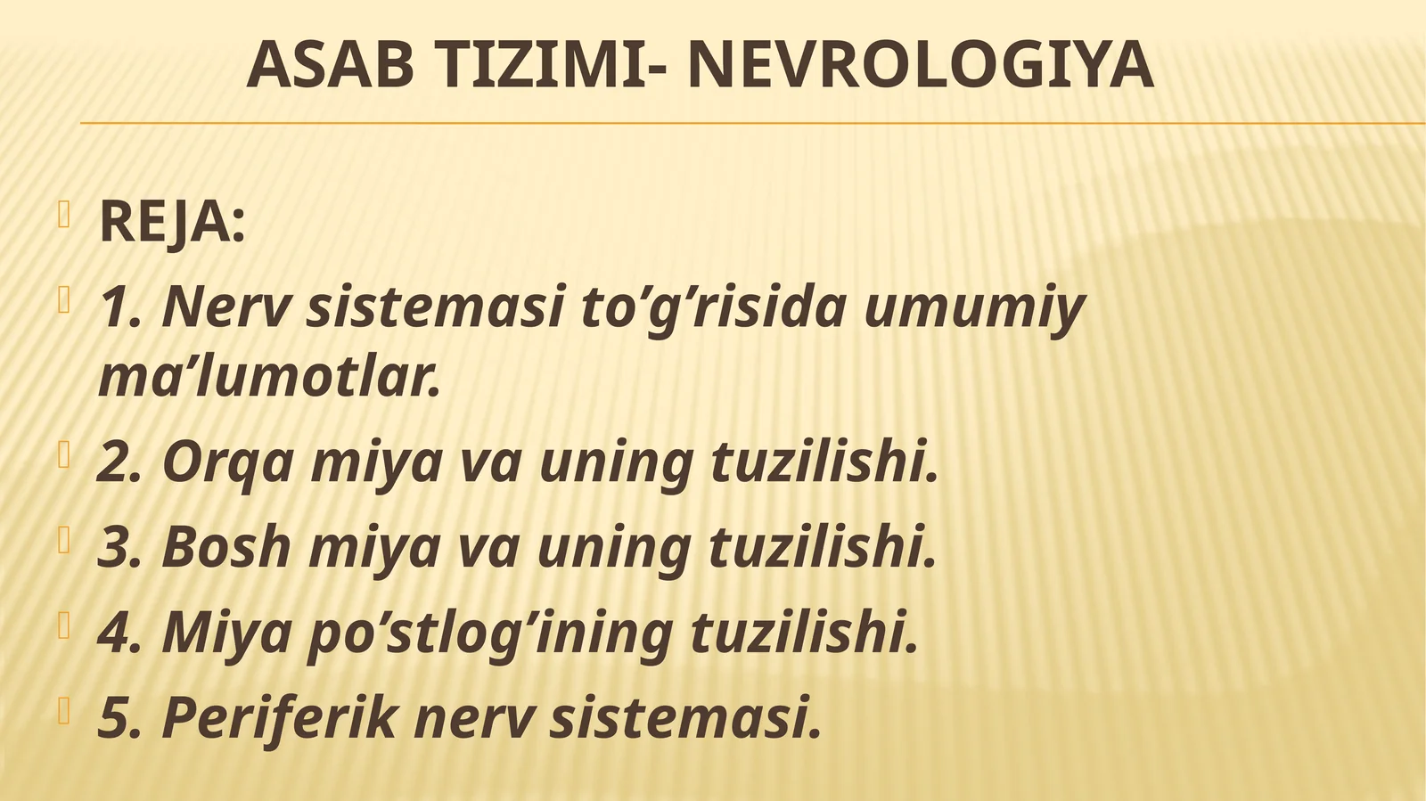 Asabtizimi-nevrologiya