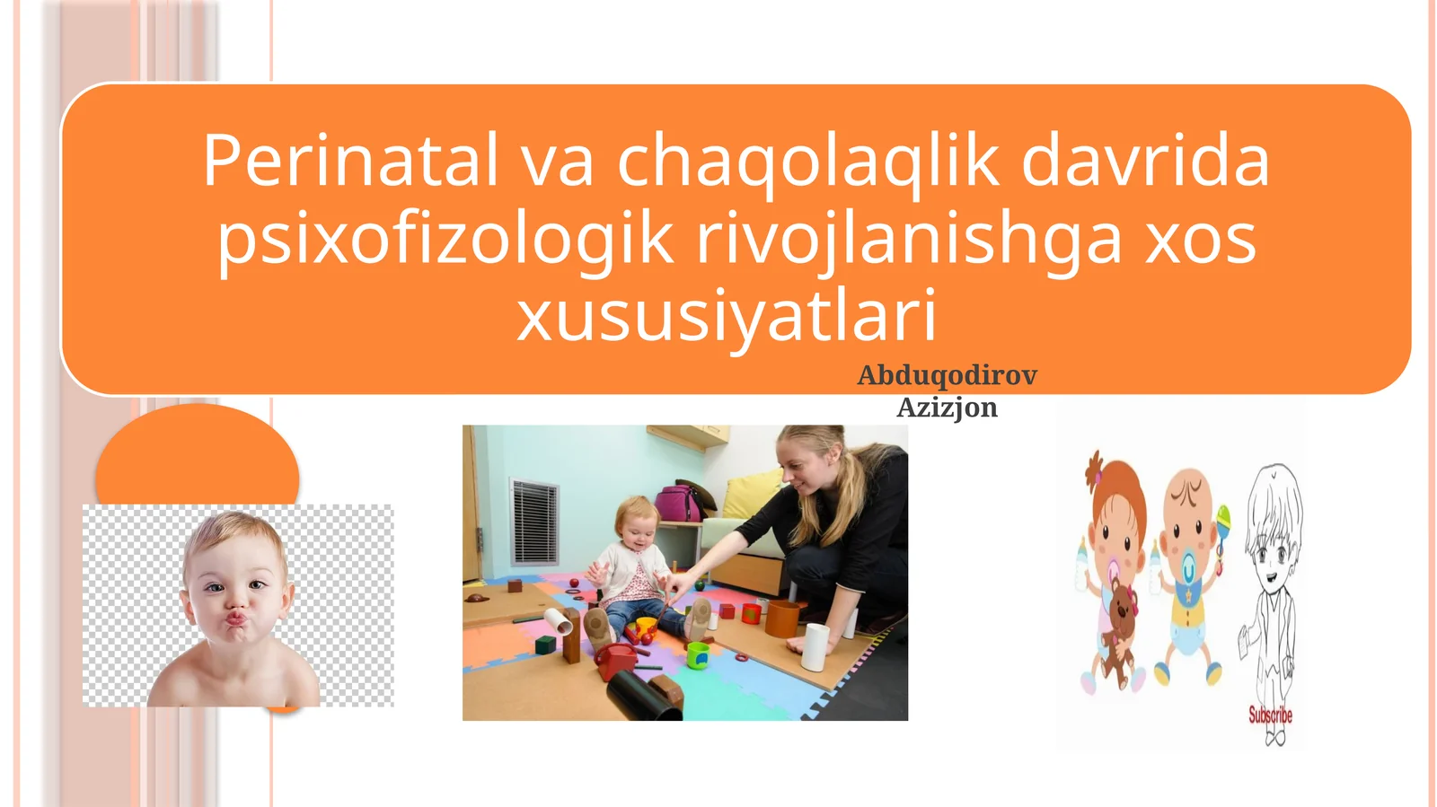 Mavzu: Bo‘lajak pedagoglarda tug‘ilish davrining xususiyatlarini hosil qilish