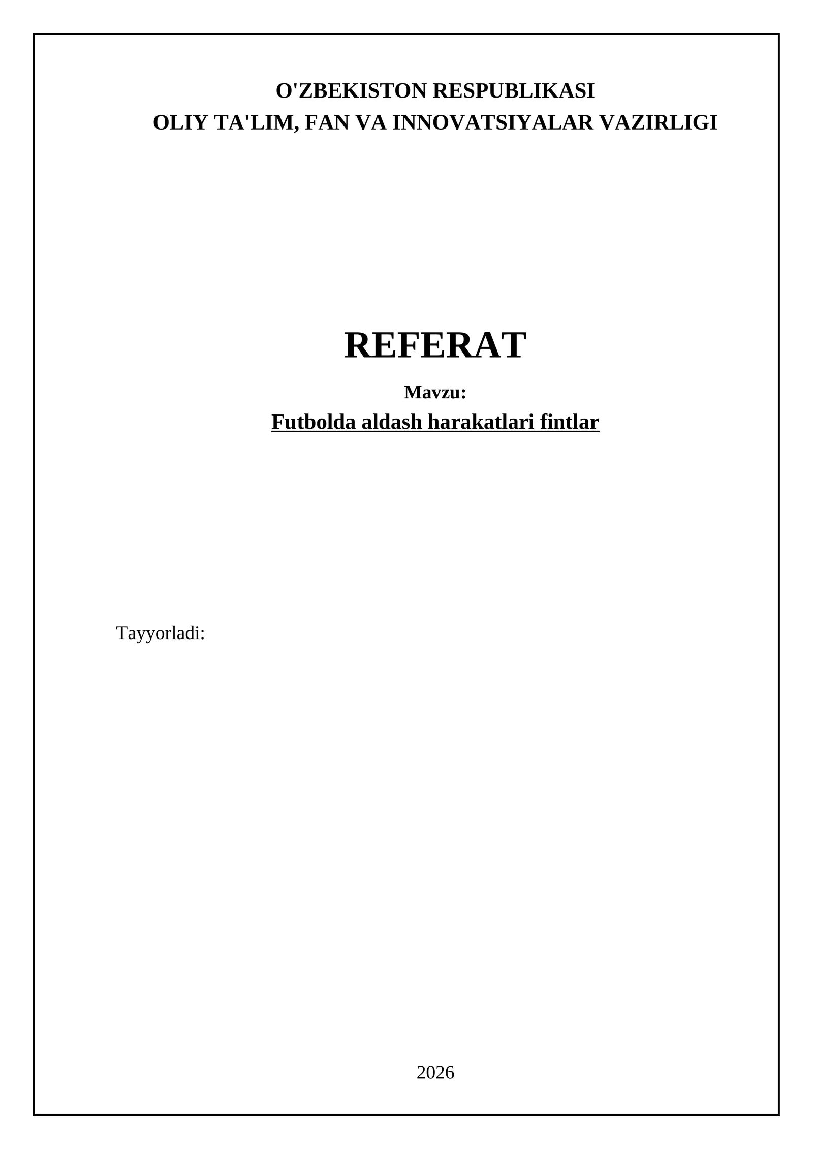 Futbolda aldash harakatlari fintlar