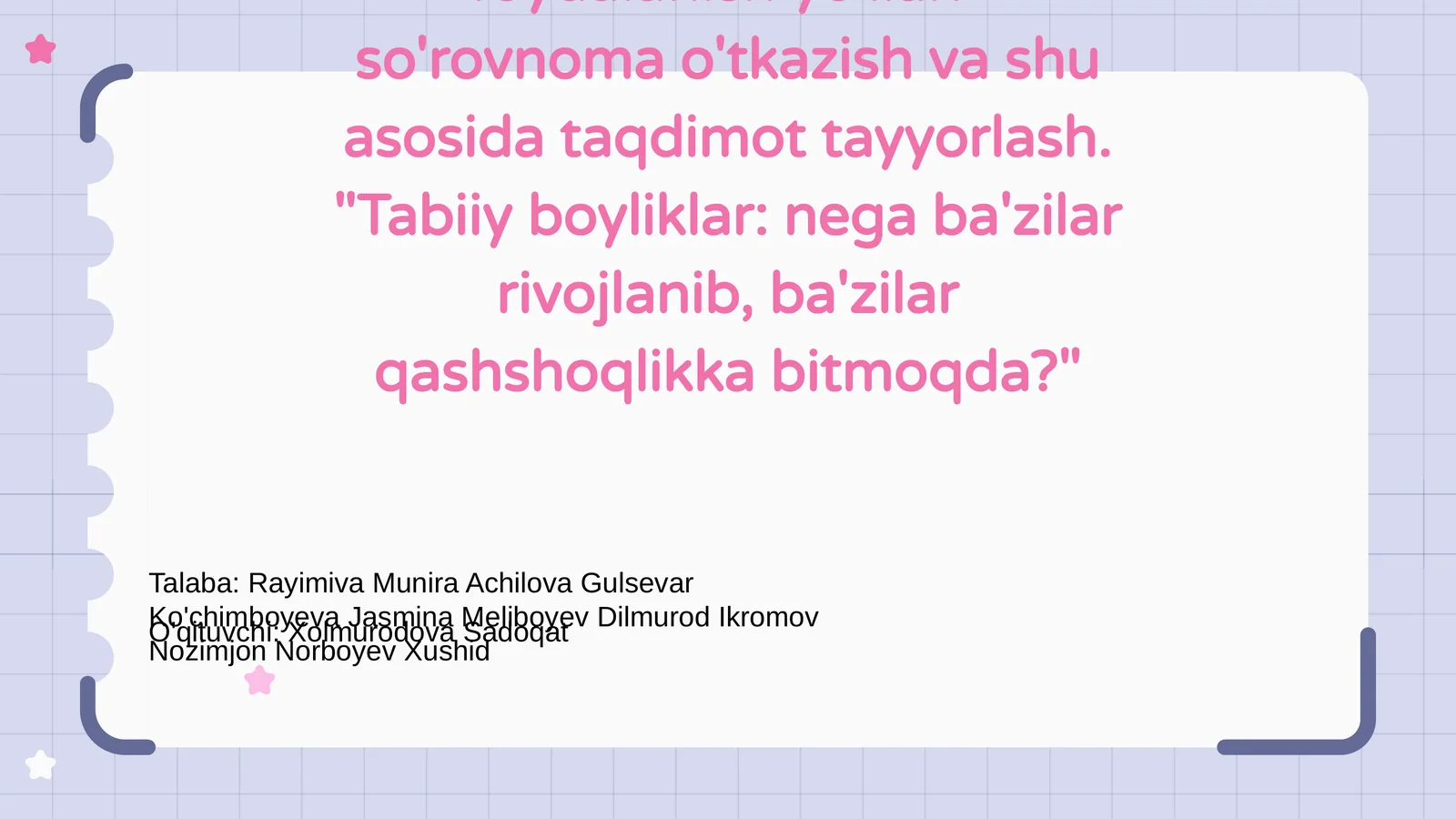 Aholining shaharlarga ko'chirish sabab va oqibatlari