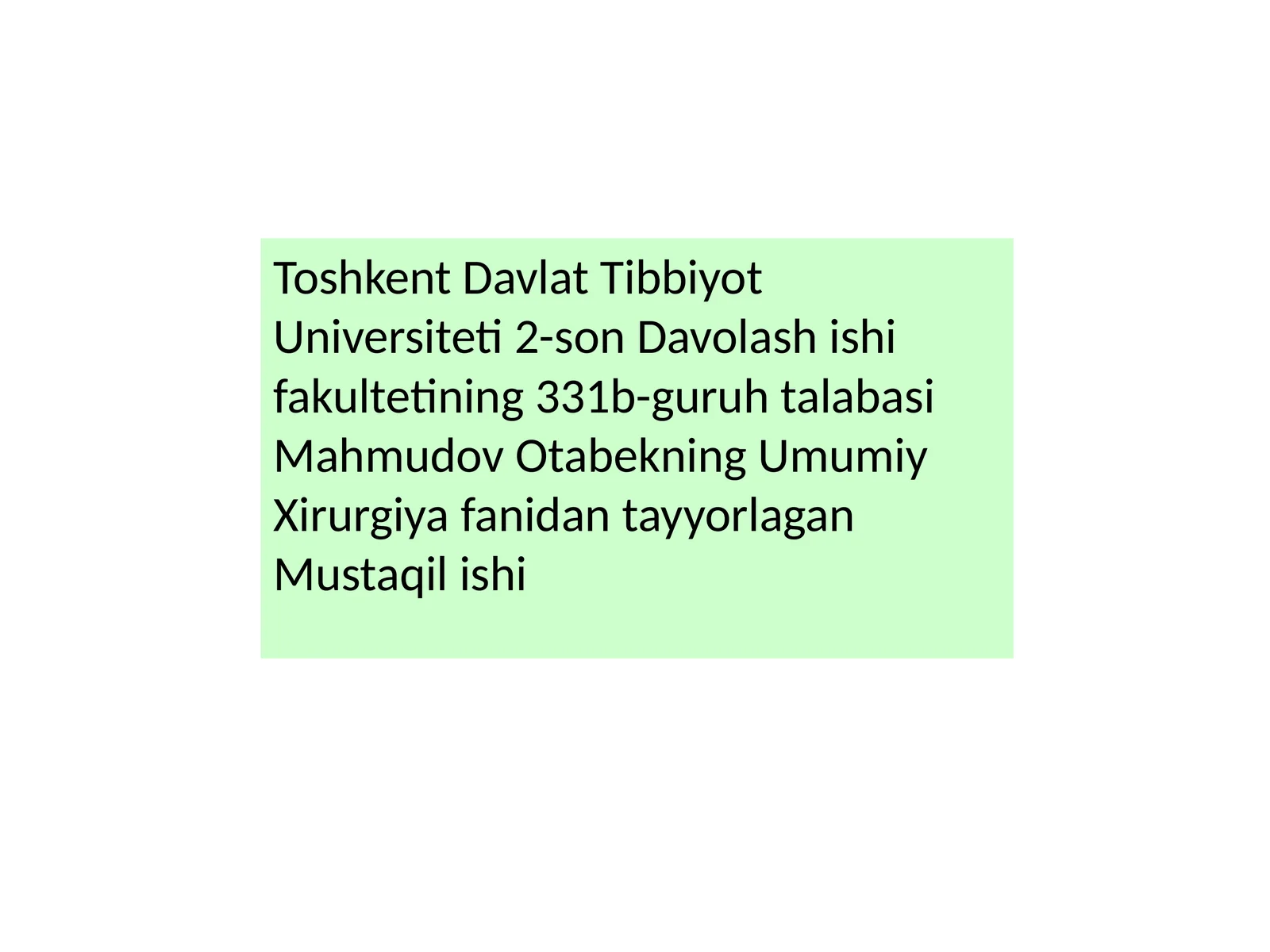 To‘qimalar o‘limi (Nekroz)