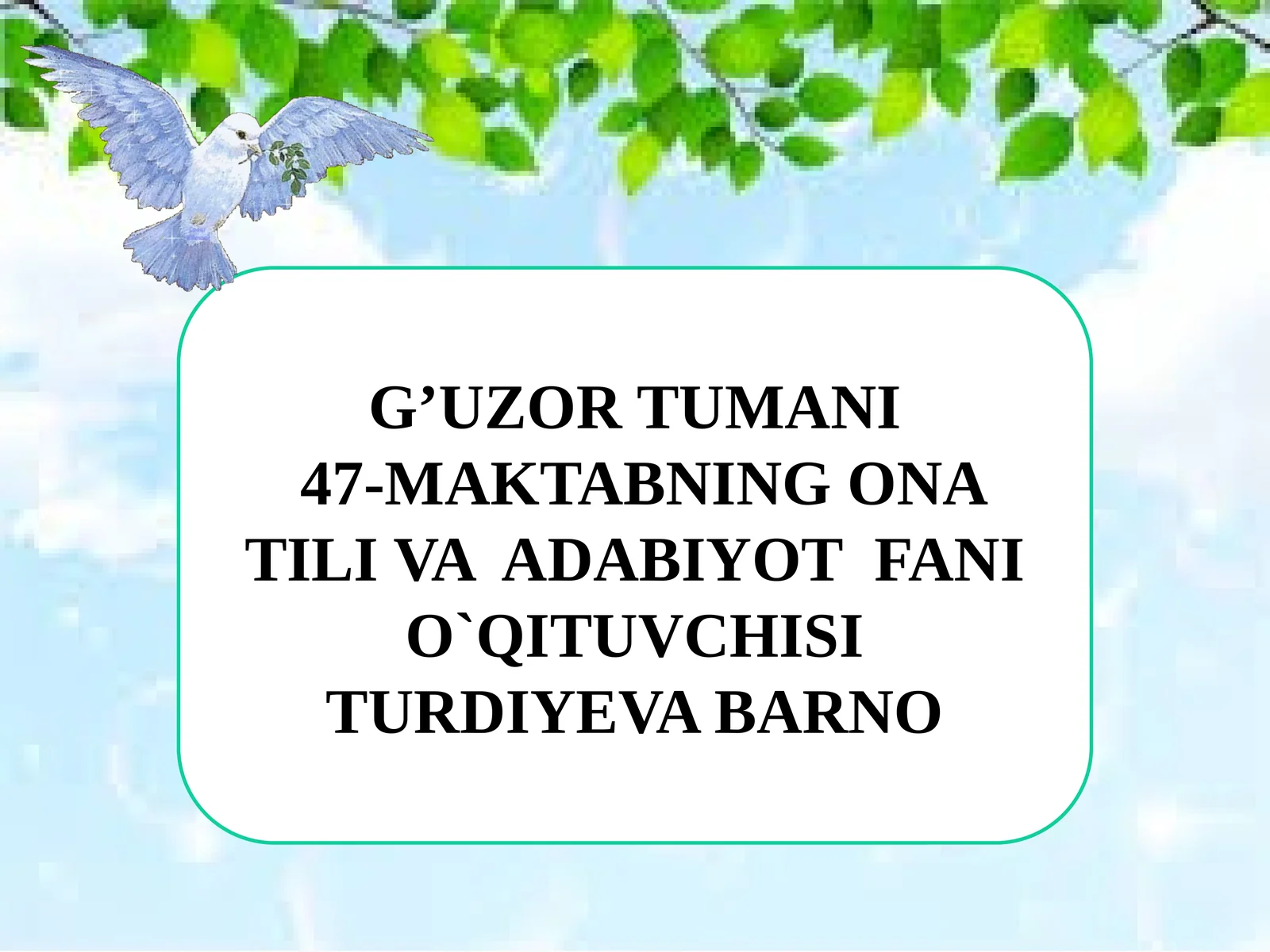 7-sinf Ona tili fanidan dars ishlanma. Modal so'zlarning ma'no turlari