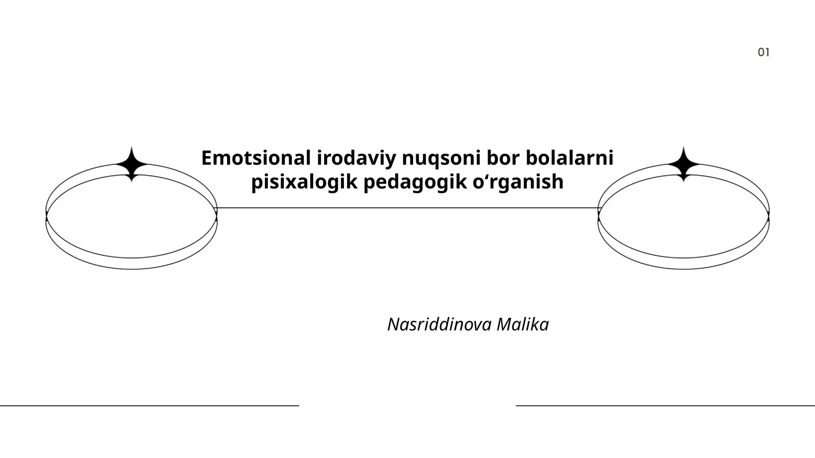 Emotsional irodaviy nuqsoni bor bolalarni pisixalogik pedagogik oʻrganish