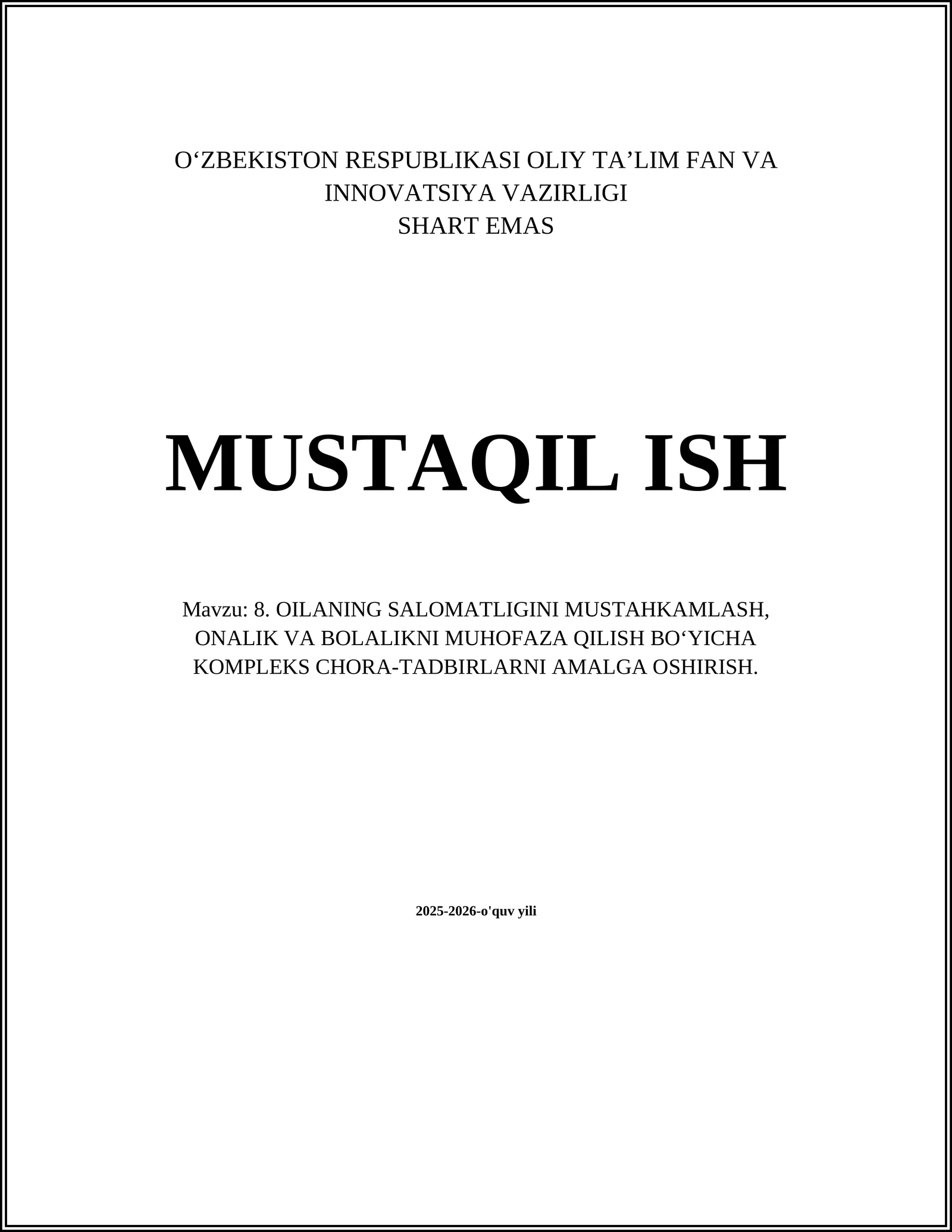 Homiladorlikni vaqtida ro‘yxatga olish va antenatal xizmatlarni kengaytirish