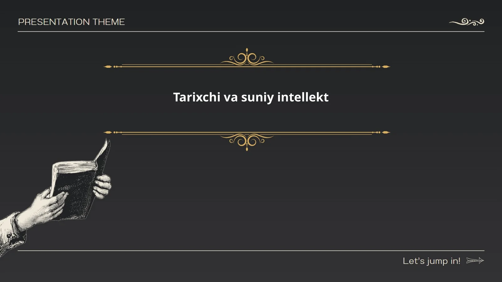 Tarixchi va suniy intellekt