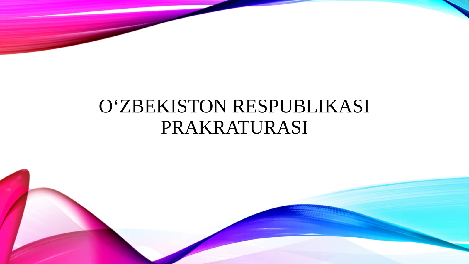 O‘zbekiston Respublikasi prokraturasi