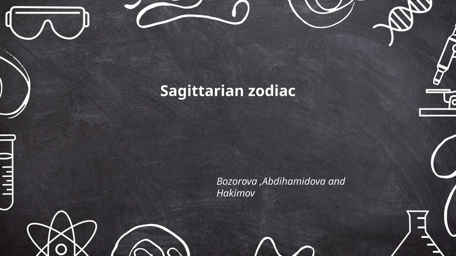 Sagittarian zodiac