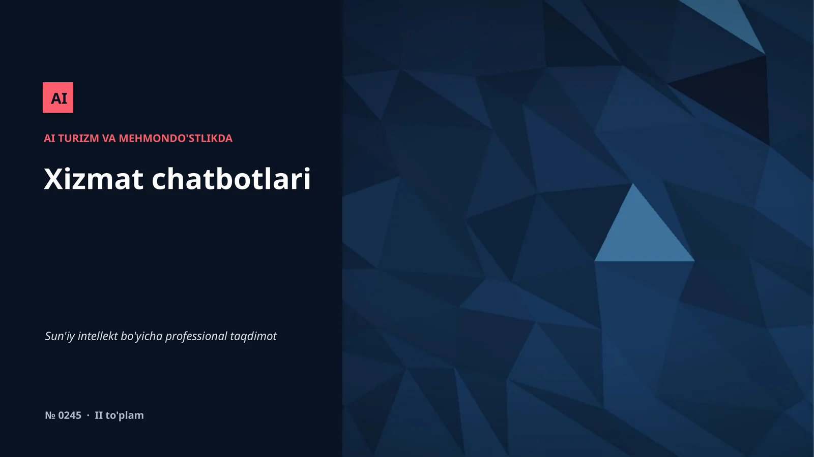 Xizmat chatbotlari