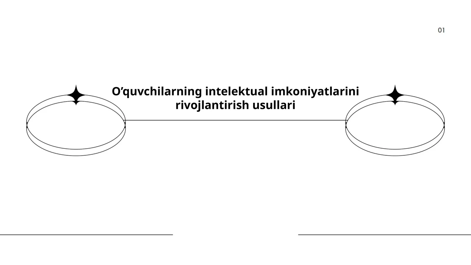 O’quvchilarning intelektual imkoniyatlarini rivojlantirish usullari