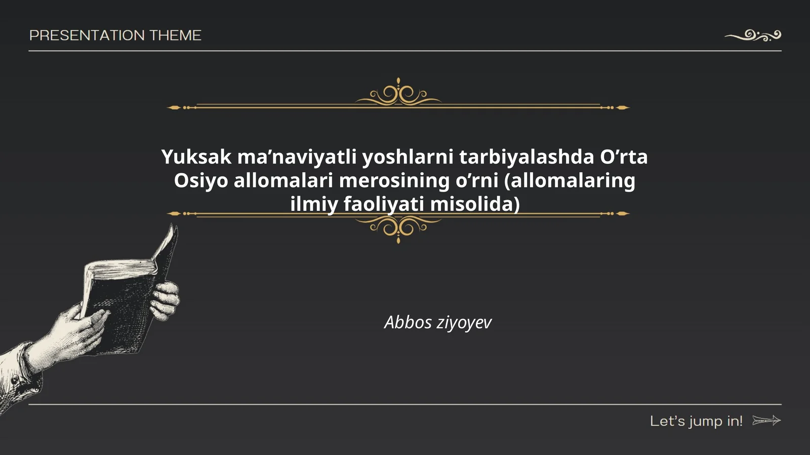 Abu Nasr al-Farobiy va uning axloqiy-tarbiyaviy qarashlari